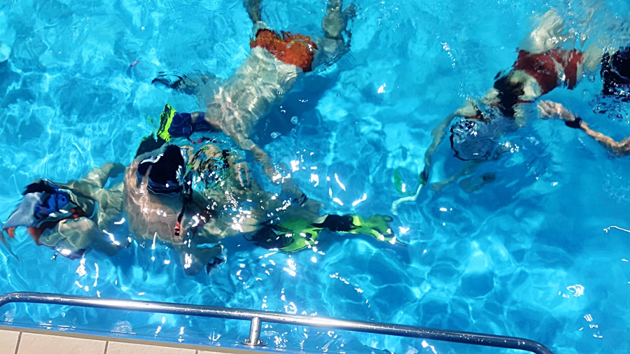 Hokej pod wodą Walenie Siemianowice Śląskie Trening 5 XI 2022. Koniec Walenia czyli Amatorska Liga Hokeja Pod Wodą